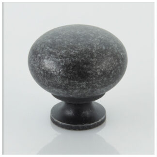 Solid Rustic Black Knob