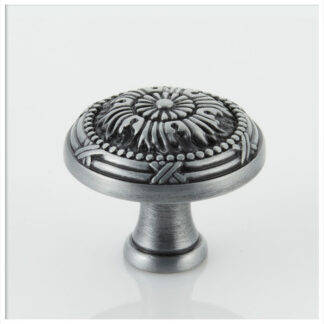 Antique Black Scrolled Knob