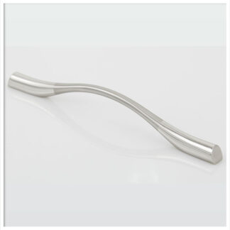 Brushed Satin Nickel/Polished Chrome Pull