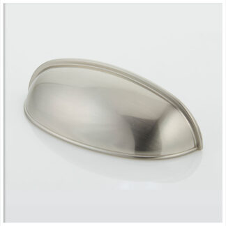 Brushed Nickel Cup Pull
