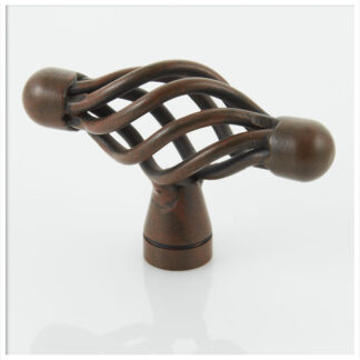 Rust Birdcage Knob